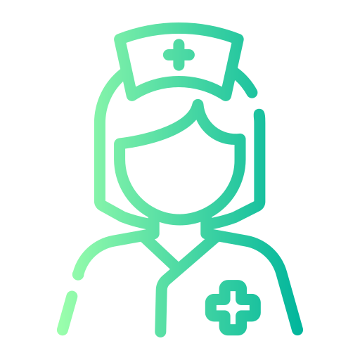 enfermera Generic Gradient icono