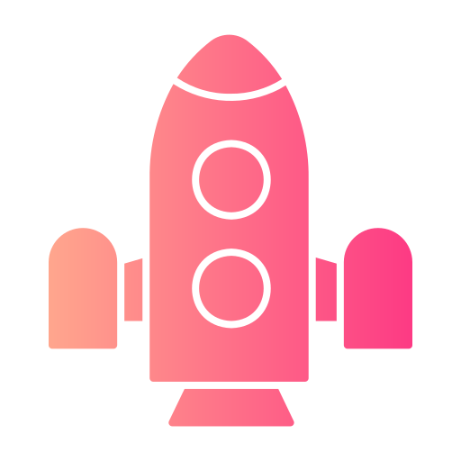 Rocket Generic Flat Gradient icon