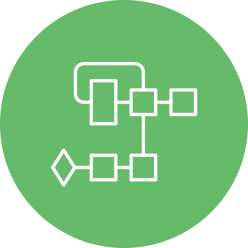 organigramme Generic Flat Icône