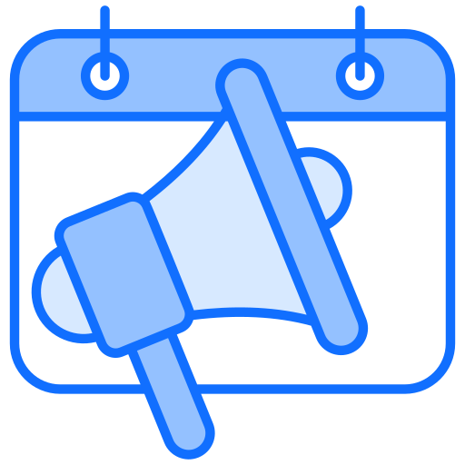 イベントプランナー Generic Blue icon