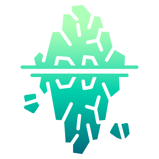 氷山 Generic Flat Gradient icon
