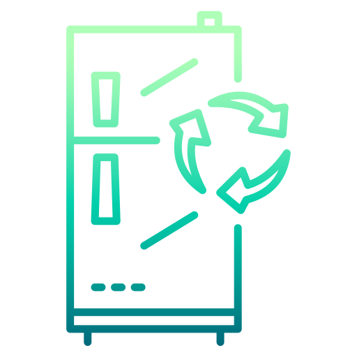 Refrigerator Generic Gradient icon