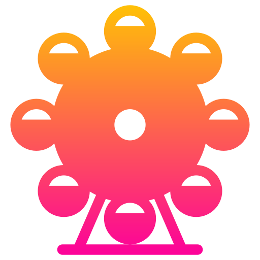 rueda de la fortuna Generic Flat Gradient icono