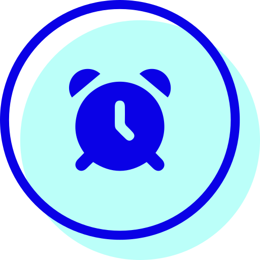 Alarm clock Generic Color Omission icon