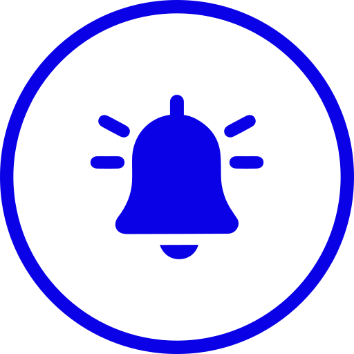 알람 켜기 Generic Blue icon