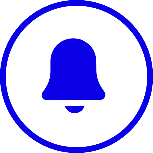 ベル Generic Blue icon