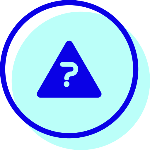 Question Generic Color Omission icon