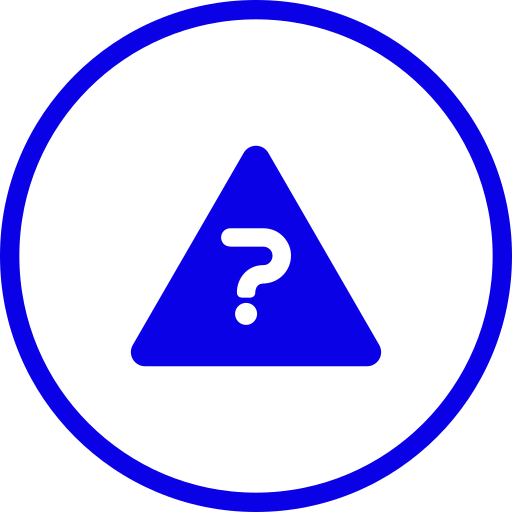 質問 Generic Blue icon