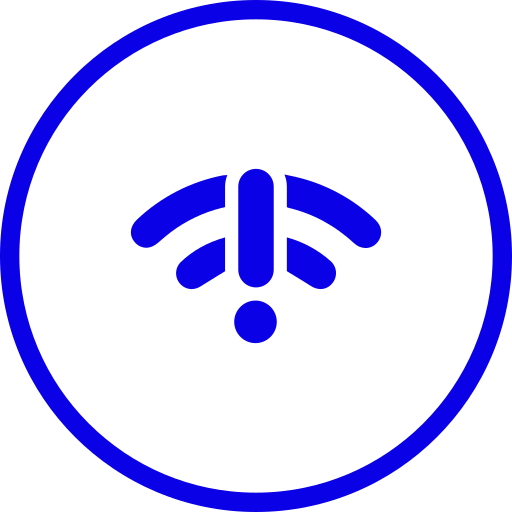 wi-fi Generic Blue icon