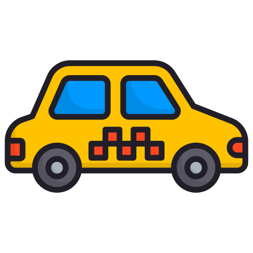 Car Generic Outline Color icon