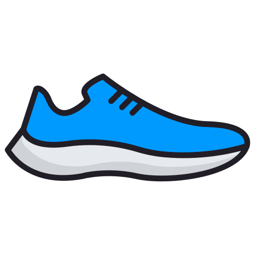 Sport shoe Generic Outline Color icon