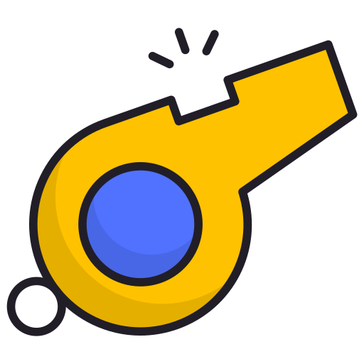 휘파람 Generic Outline Color icon