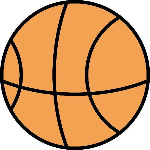 basquetebol Generic Outline Color Ícone