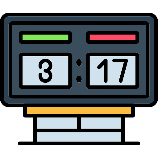 スコアボード Generic Outline Color icon