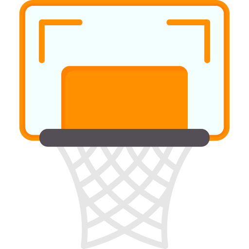 cesta de basquete Generic Flat Ícone