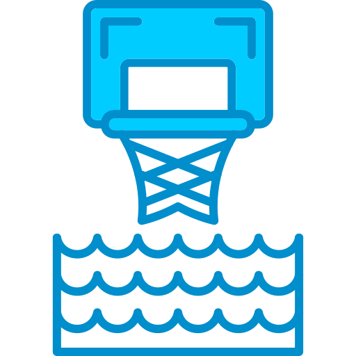 wasserbasketball Generic Blue icon