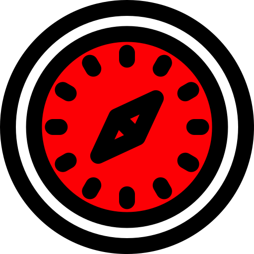 Compass Generic Fill & Lineal icon