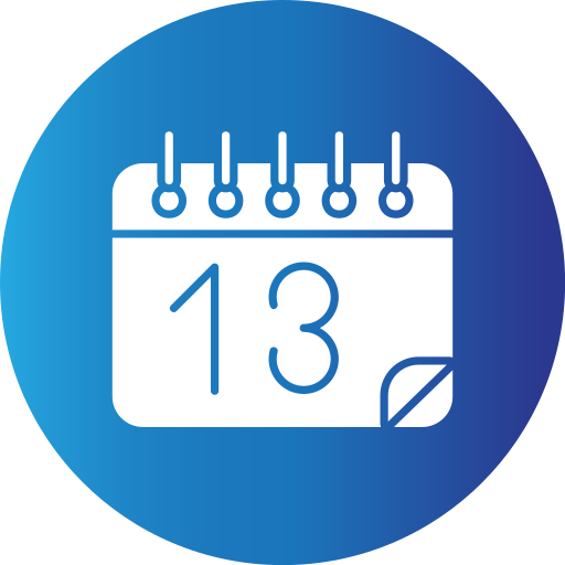 Calendar Generic Flat Gradient icon
