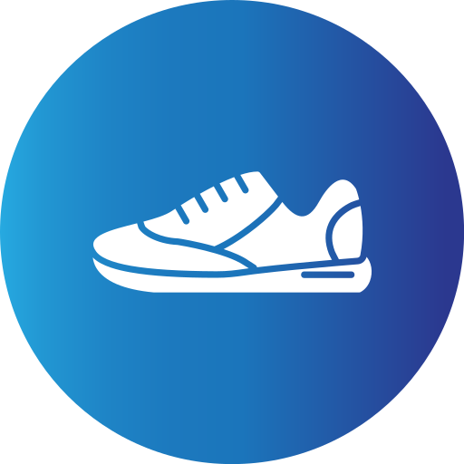 scarpe da ginnastica Generic Flat Gradient icona