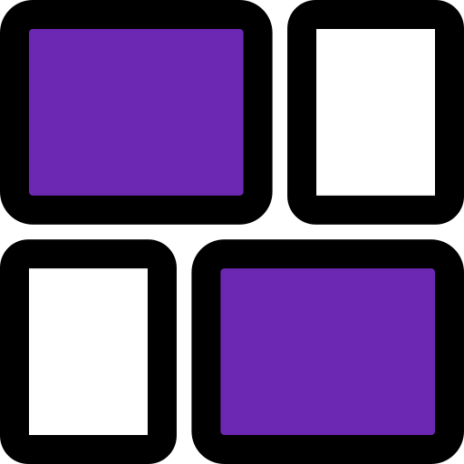 lay-out Generic Fill & Lineal icoon