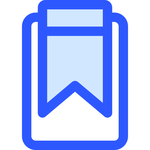 Bookmark Generic Blue icon