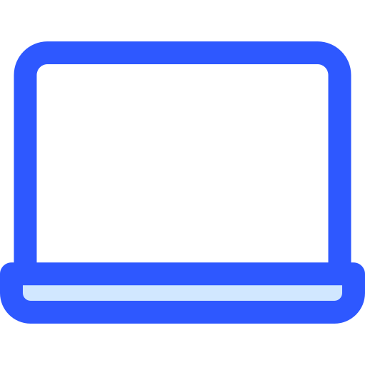 ラップトップ Generic Blue icon