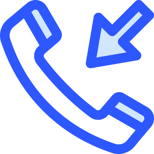 電話 Generic Blue icon