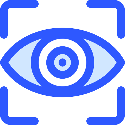 visie Generic Blue icoon