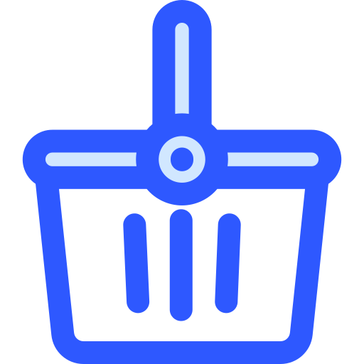 買い物かご Generic Blue icon