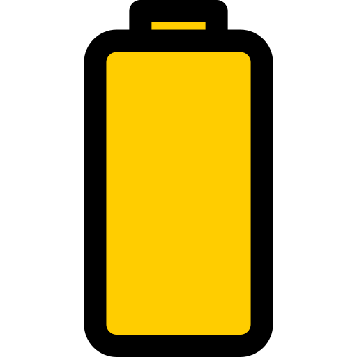 bateria llena Generic Outline Color icono