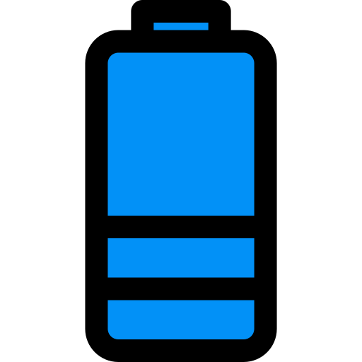 middelgrote batterij Generic Outline Color icoon