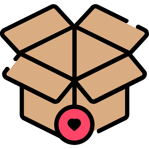 Cardboard box Generic Outline Color icon