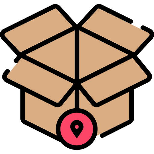 Cardboard box Generic Outline Color icon
