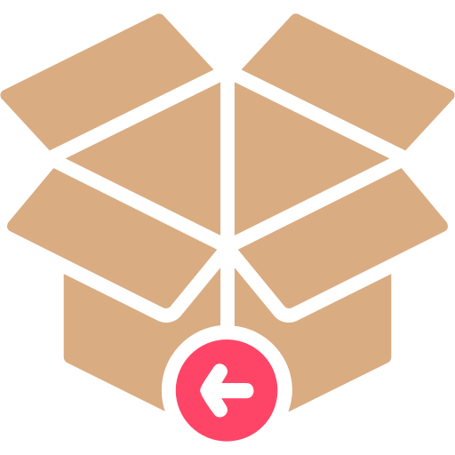 Cardboard box Generic Flat icon