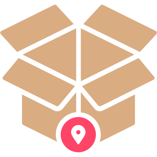 Cardboard box Generic Flat icon