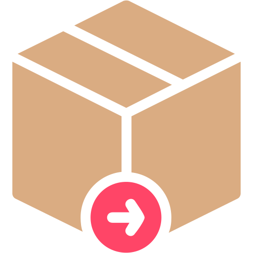 pudełko kartonowe Generic Flat ikona