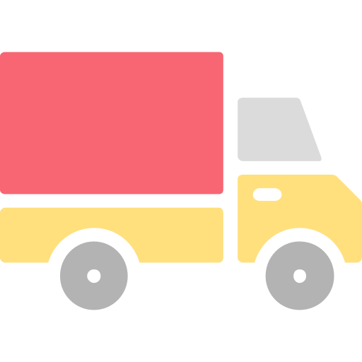 camion delle consegne Generic Flat icona