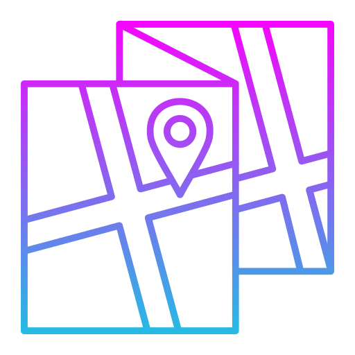 mapa Generic Gradient icono