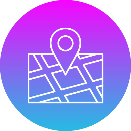 Map pin Generic Flat Gradient icon