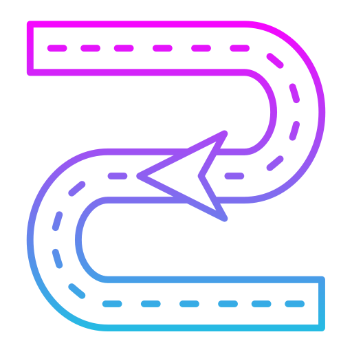 gps navigation Generic Gradient Ícone