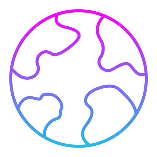 地球 Generic Gradient icon