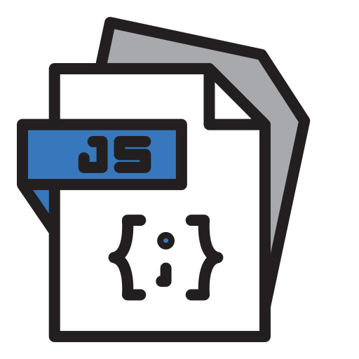 Js file Generic Outline Color icon