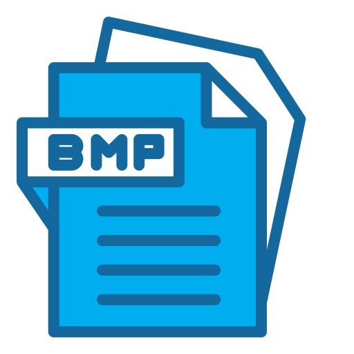 bmpファイル Generic Blue icon