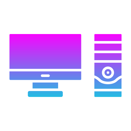 컴퓨터 Generic Flat Gradient icon