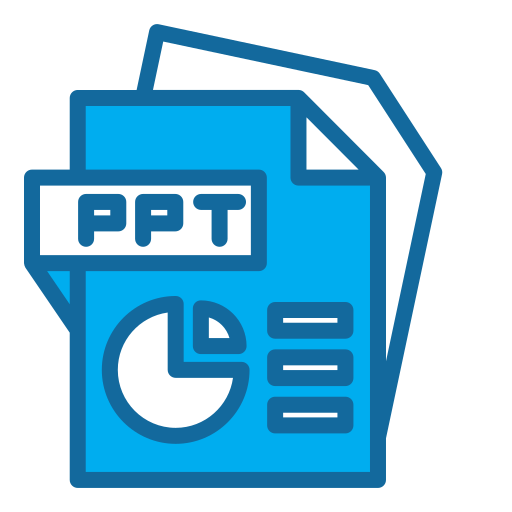pptファイル Generic Blue icon