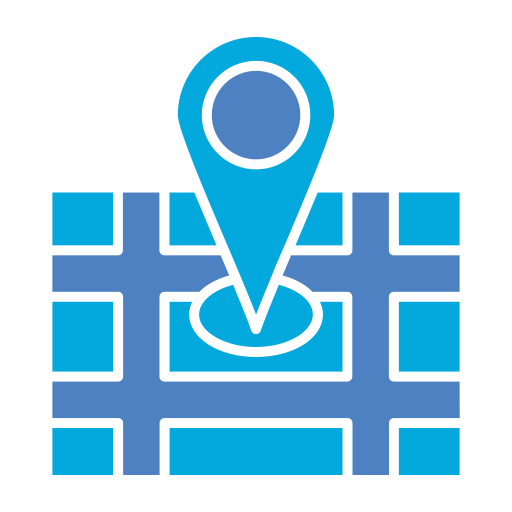 Localization Generic Blue icon