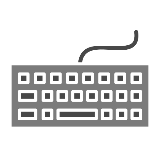 toetsenbord Generic Grey icoon