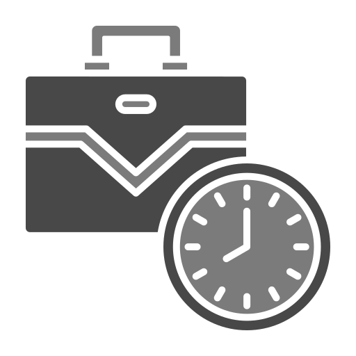 Working hours Generic Grey icon