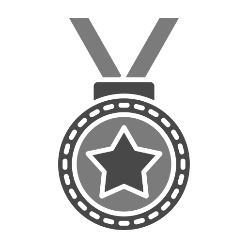 medaille Generic Grey icoon