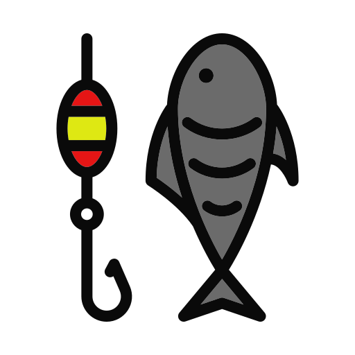 釣り Generic Outline Color icon